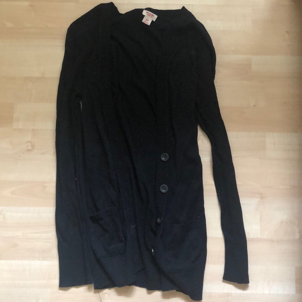 Target black knit Cardigan S